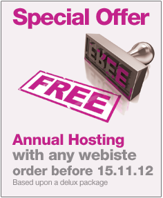 Website Design Special Offer - Free Hosting